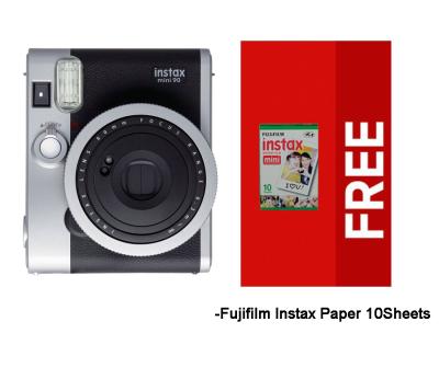 Fujifilm Instax Mini Neo 90 Black Kamera Instax (Instax + paper10)