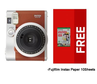 Fujifilm Instax Mini Neo 90 Brown Kamera Instax (Instax + paper10)