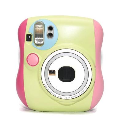 Fujifilm Instax Polaroid Camera Mini 25s Kuning Pink