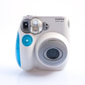 Fujifilm Instax Polaroid Camera Mini 7s Blue
