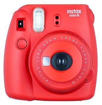 Fujifilm Instax Polaroid Camera Mini 8s -Raspberry