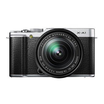Fujifilm X-A1 with 16-50mm & 50-230mm Twin Lens Mirrorless Camera_Silver  