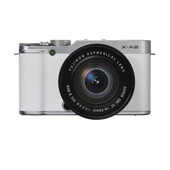 Fujifilm X-A2 - 16.3 MP - Kit XC16-50mm f/3.5-5.6 OIS II - Putih  