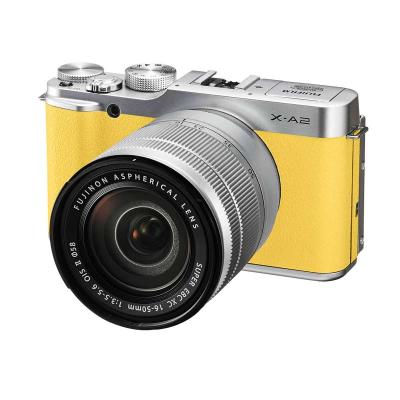 Fujifilm X-A2 Kit 16-50mm Kuning Kamera Mirrorless