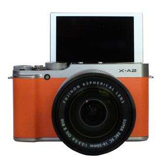 Fujifilm X-A2 Kit With XC 16-50mm f/3.5-5.6 OIS - 16 MP - Orange  