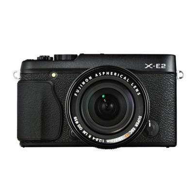 Fujifilm X-E2 Lensa Kit 18-55mm f/2.8-4 R LM OIS Hitam Kamera