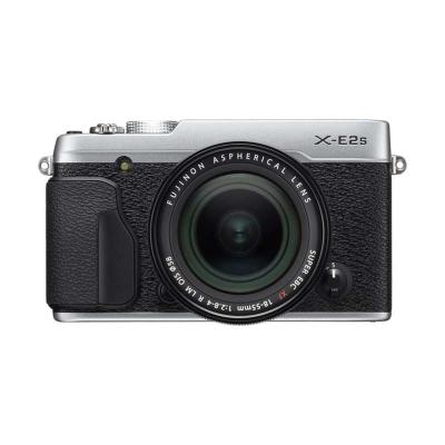 Fujifilm X-E2S Kit 18-55mm Kamera Mirrorless - Silver Hitam