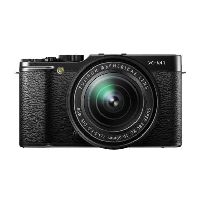 Fujifilm X-M1 16-50mm Hitam Kamera Mirrorless