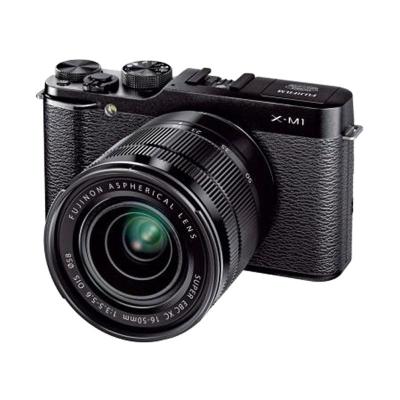 Fujifilm X-M1 Kit XC 16-50mm f/3.5-5.6 OIS Hitam Kamera