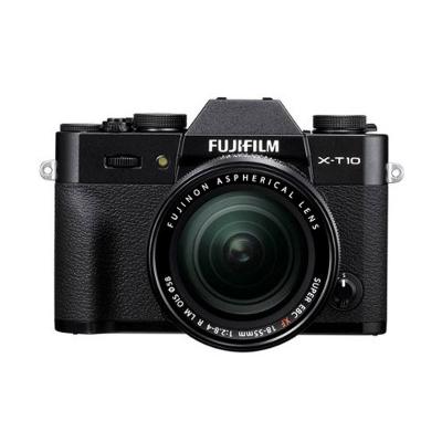 Fujifilm X-T10 18-55mm Hitam Kamera Mirrorless