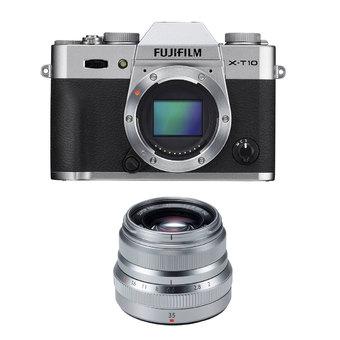 Fujifilm X-T10 - Kit 35mm F2 - 16.3MP - Silver  