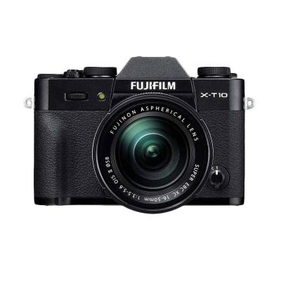 Fujifilm X-T10 Kit XC16-50mm f3.5-5.6 OIS Hitam Kamera Mirrorless