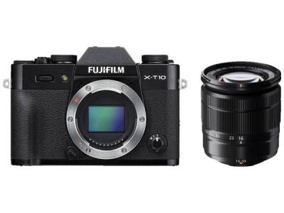 Fujifilm X-T10 Kit XC16-50mm f3.5-5.6 OIS Hitam Kamera Mirrorless