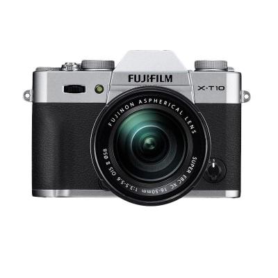 Fujifilm X-T10 Kit XC16-50mm f3.5-5.6 OIS Silver Kamera Mirrorless
