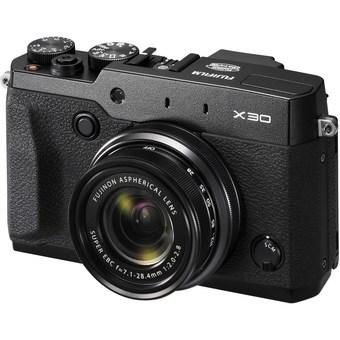 Fujifilm X30 12MP Digital Camera Full Black  