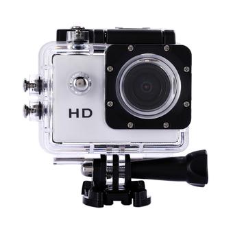 Full HD 30M Waterproof Sports Action Camera DV DVR 2.0" SJ4000 White (Intl)  