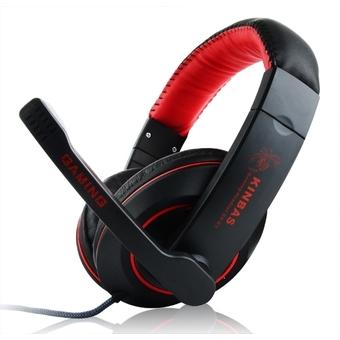 GE GX-K9 High Quality Hi Fi Speakers Surround Gaming Headset Black Stereo Headphone With Micphone For Computer Gamer (Black) (Intl)  