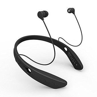 GETEK Sweatproof Wireless Headphone (Black)  