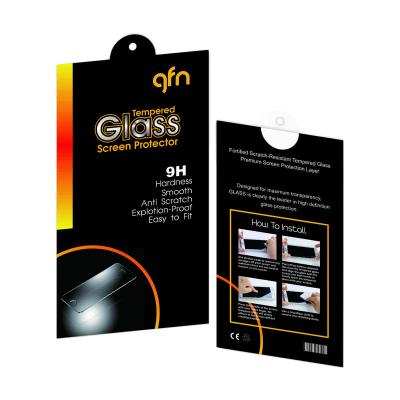 GFN Tempered Glass Screen Protector for LG G2 [9H/2.5D Round/Anti Gores]