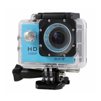 GOLDFOX SJ4000 Waterproof Action Sport DV Digital Video Camera 12MP (Blue) (Intl)  