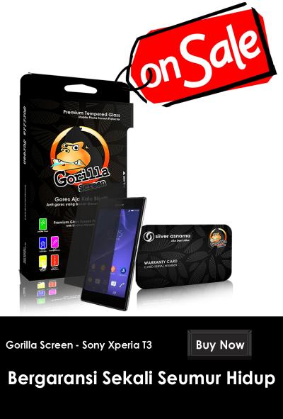 GORILLA GOSCREEN Anti Gores for Sony Xperia T3