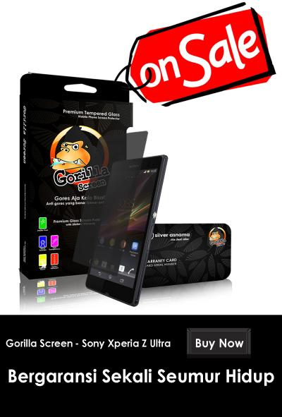 GORILLA GOSCREEN Anti Gores for Sony Xperia Z Ultra