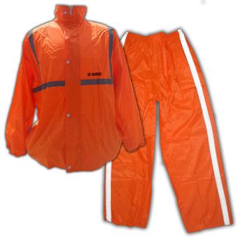 GS-Works Jas hujan Polyester PVC Coated Hi-Viz Import - Orange  