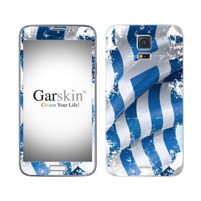 Garskin Samsung Galaxy S5 - Greece Flag Vintage