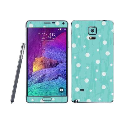 Garskin Samsung Note 4 Bubbles Blue Skin Protector