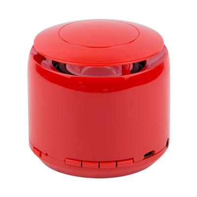 Generic Speaker Bluetooth Space Tube J18 - Merah