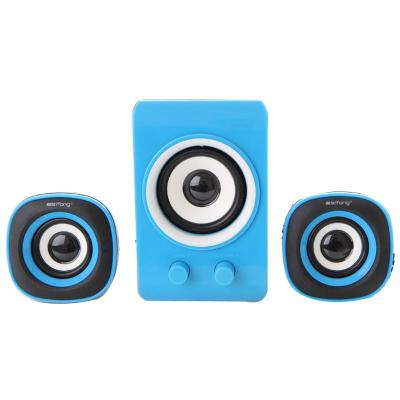 Generic Speaker Music Desktop 2.1 Mega Boom Series IF-2103 Blue