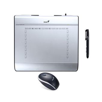 Genius MousePen i608X 6" x 8" Pen Tablet with Cordless Mouse/Pen - Puth  