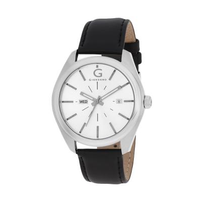 Giordano Timewear 1635-02 Black Silver Jam Tangan Pria