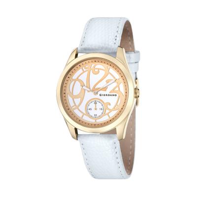Giordano Timewear 2660-03 White Gold Jam Tangan Pria