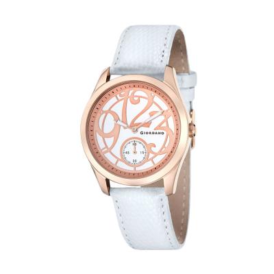 Giordano Timewear 2660-04 White Rose Gold Jam Tangan Pria