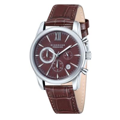 Giordano Timewear Premier P118-03 Brown Jam Tangan Pria