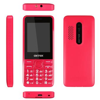 GoSport 2.4” GT Unlocked GSM Cell Phone Barphone Dual SIM GPRS FM Torch Camera Bluetooth (Red)  