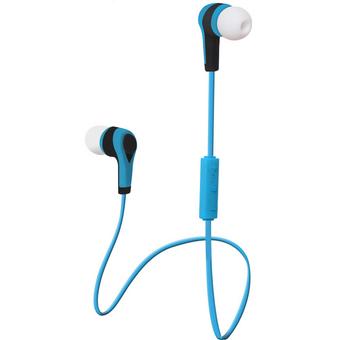 GoSport 4.1 Bluetooth Wireless Stereo Headset Earphone Headphones for Smartphones PC LG (Blue)  