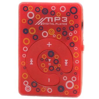 GoSport 8GB Digital Clip USB MP3 Music Media Player with Micro Support TF/ SD Card Slot (Red) (Intl)  
