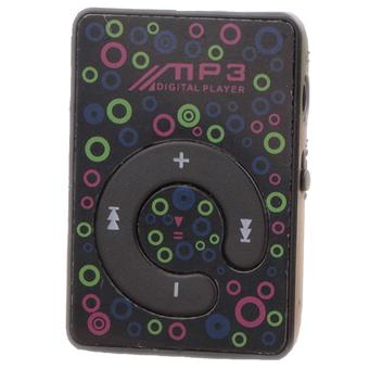 GoSport Digital Clip USB MP3 Music Media Player With Micro Support 1-8GB TF/SD card Slot (Black)  
