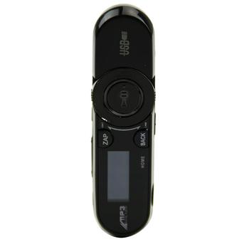 GoSport USB LCD Screen MP3 Music Player t Support FM Radio 8GB Flash TF/SD Card Slot (Black) (Intl)  