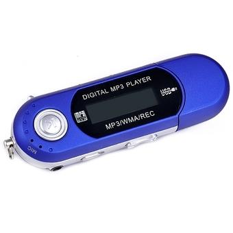 GoSport USB WMA MP3 Music Player with LCD Screen (Blue)  