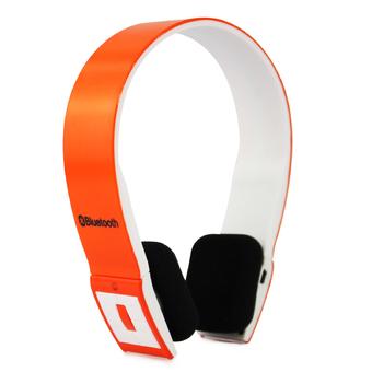 GoSport Wireless Bluetooth Headset Earphones for Mobile Phone Iphone Samsung LG (Orange/White)  