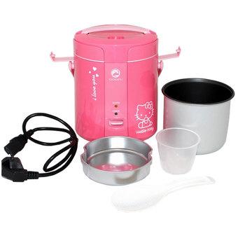 Godzu GRC-168PK Mini Portable Rice Cooker Smart Cooking New Life-Style - Pink  