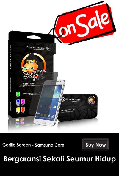 Gorilla GOSCREEN Anti Gores for Samsung Galaxy Core 2
