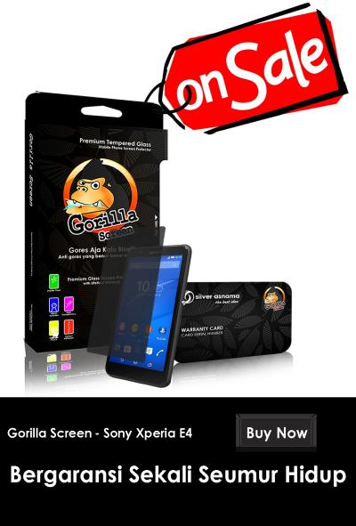 Gorilla GOSCREEN Anti Gores for Sony Xperia E4