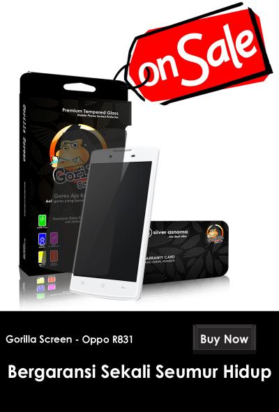 Gorilla Goscreen Anti Gores for Oppo R831