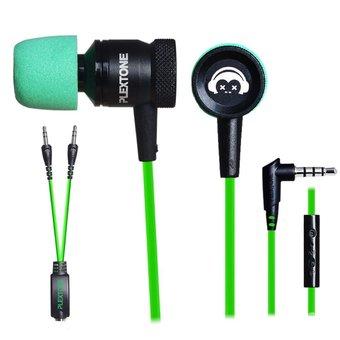 GranVela G10 Portable Gaming In-Ear Headphones Enhanced Hammering BASS High Performance Mars Earphones (Green) (Intl)  