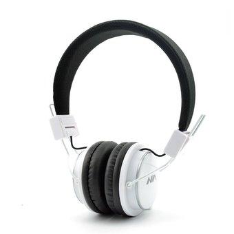 GranVela Q8 Foldable Bluetooth Stereo On Ear Headphones with Micro SD (TF) Card Music Player And FM Radio Supports 3.5mm jack Headsets (White) (Intl)  