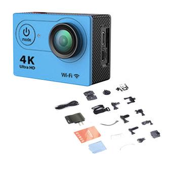 H9 2.0 Inch 170 Degree Wide Angle Full HD 4K Wi-Fi Sport Action Camera Blue (Intl)  